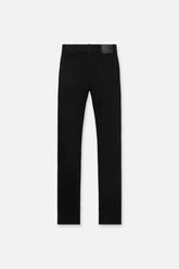 RTA Bryant Black Cross Jeans at Gravity NYC